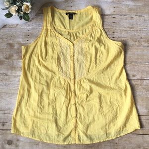 Lane Bryant Yellow Top Size 22